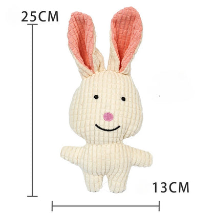 Plush Companion Sleeping Duck Dog Toys for Small Large Dogs Bite Resistant Teeth Grinding Sound Relief Duck Sound Toy