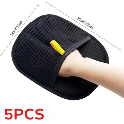 Cat Hair Gloves Wool Removal Gloves De-Static Dusting Brush For Dogs&Cats Supplies For Dogs & Cats Rabbits L/Shorthair/Curlyhair